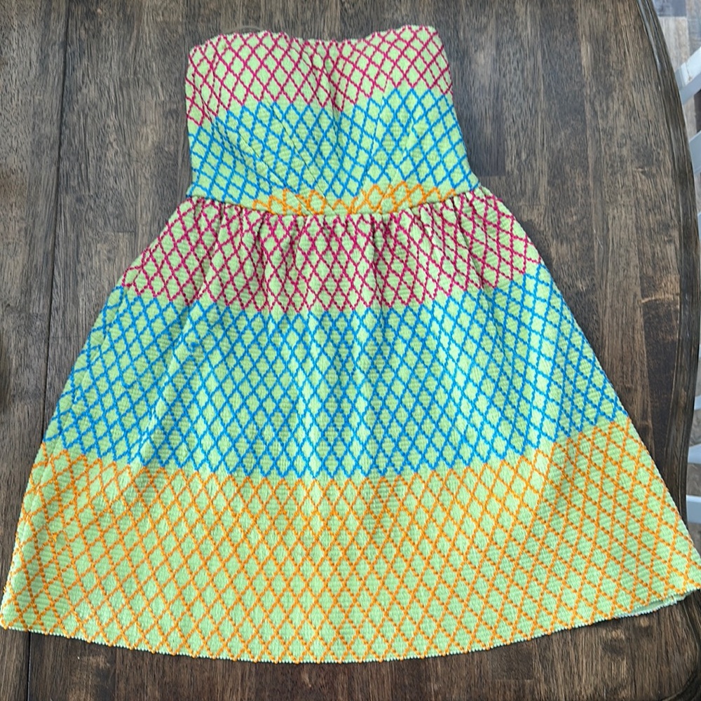 Babydoll strapless dress